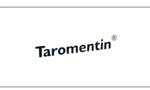 Napis Taromentin z symbolem ® na białym tle.