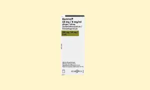 Opakowanie leku Bactrim Forte w syropie, z widocznym napisem "Bactrim 40 mg/8 mg/ml".